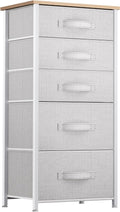 YITAHOME 5 Drawers Dresser - Versatile Fabric Organizer Unit