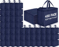 Reusable Grocery Bags Large Non Woven Tote - Foldable, Durable Dining