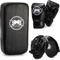 3-in-1 Kids Boxing Set Punching Gloves Mitts Kick Pad - Beginner