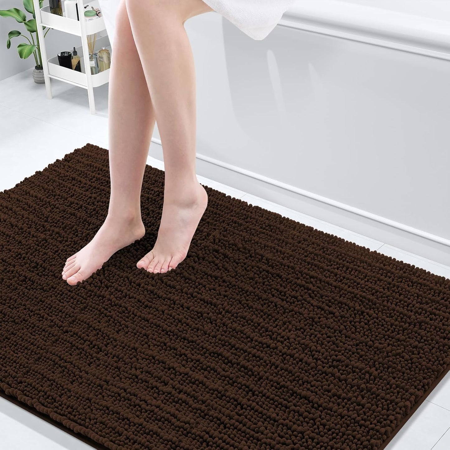Arotive Luxury Chenille Bathroom Rug Mat for Ultimate Comfort