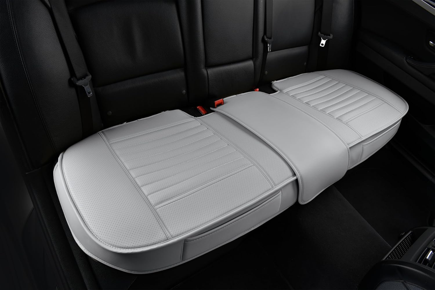 Back Seat Covers for Cars - Premium PU Leather Cushions