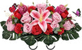 Handmade Cemetery Flowers for Grave Decor - Weather Resistant Tribute