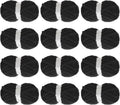 Chunky Yarn for Crocheting 12 Pack Black Fluffy Jumbo Chenille Yarn