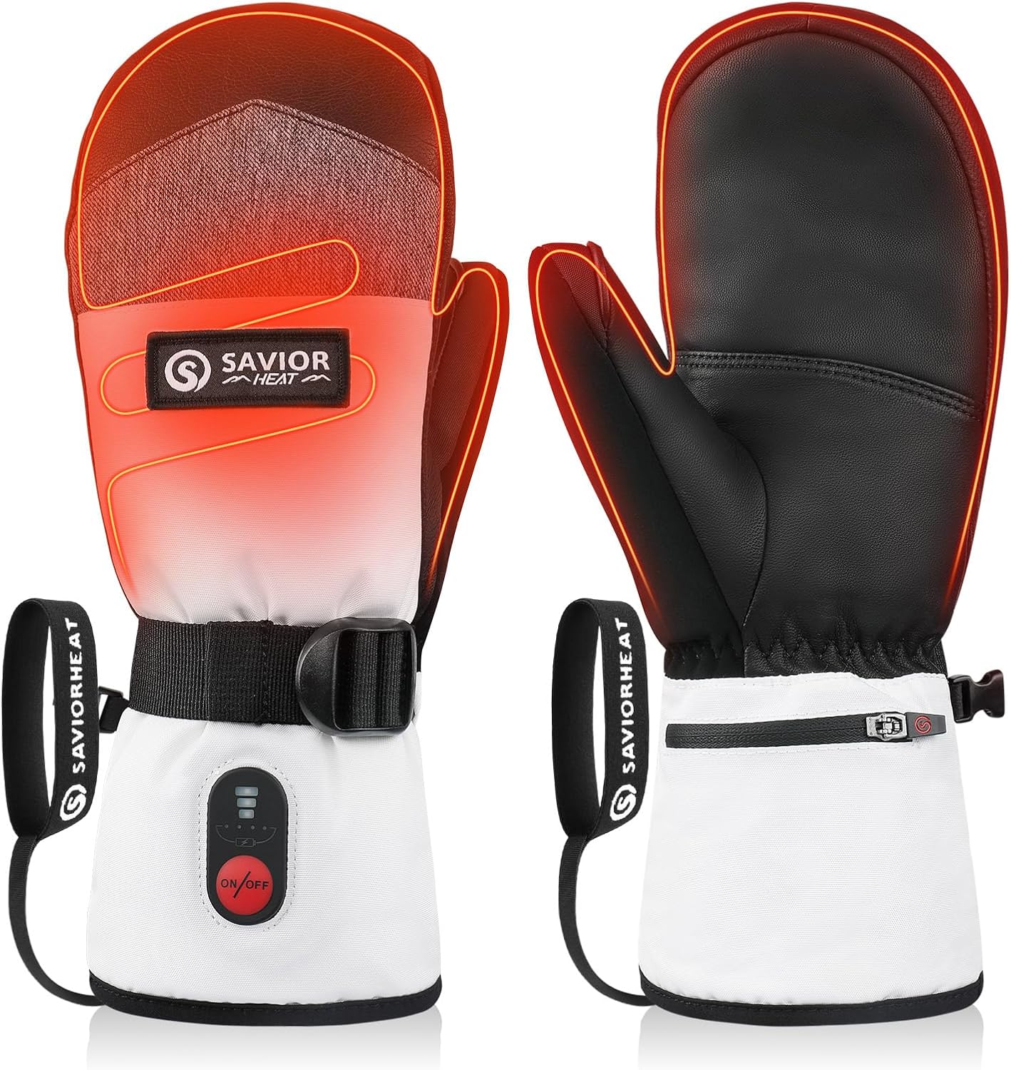 SAVIOR HEAT Heated Mittens - Ultimate Winter Warmth