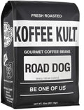 Koffee Kult Road Dog Dark Roast Coffee Beans 32oz - Bold, Fresh Flavor