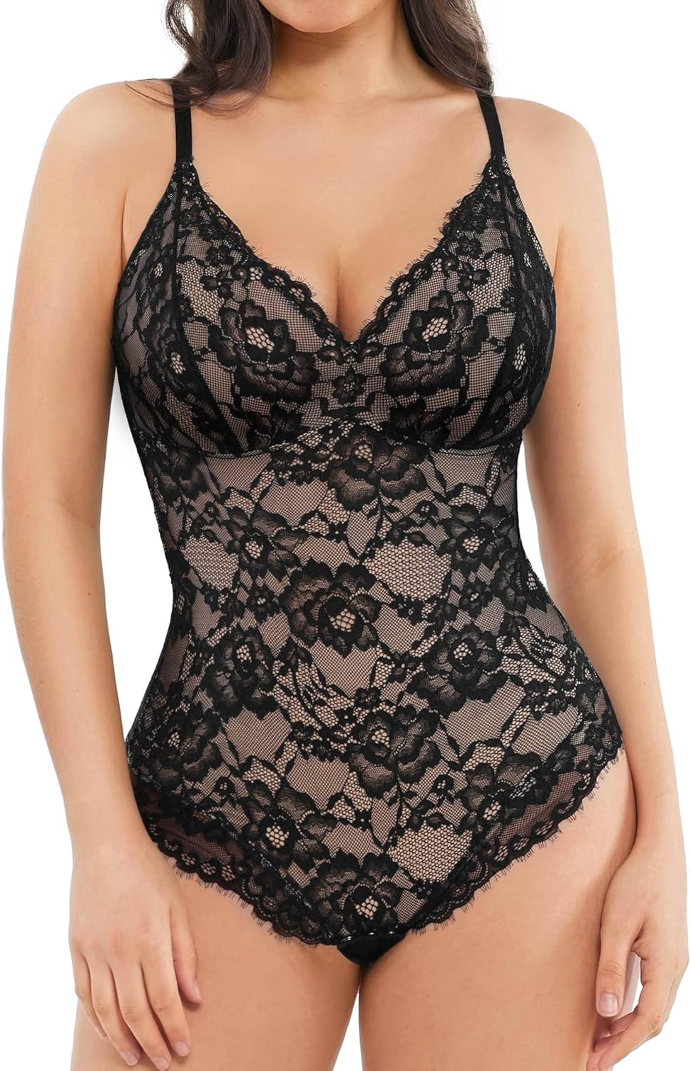 Popilush Shapewear Bodysuit for Tummy Control and Curves