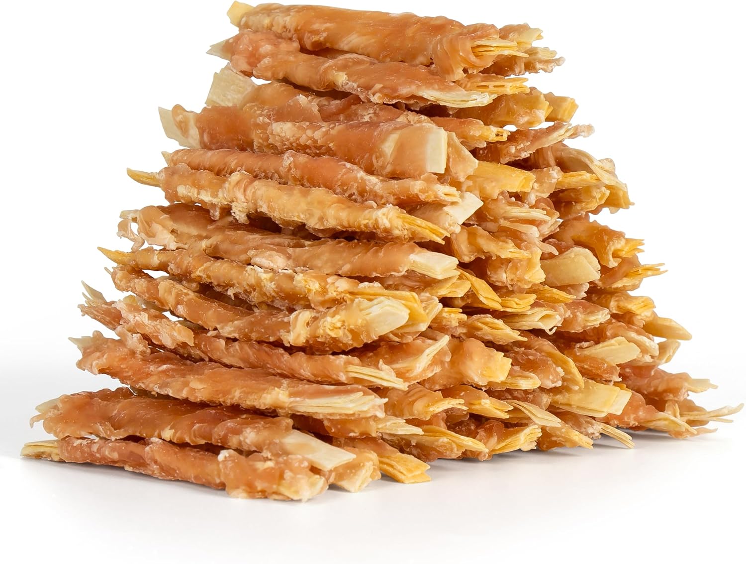 MON2SUN Rawhide Free Dog Treats - Chicken Wrapped Cod Snacks