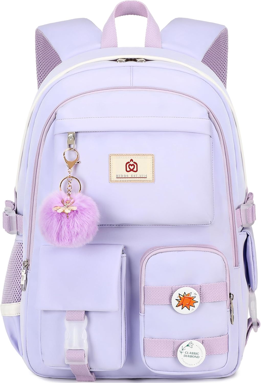 Large Cute 15.6 Inch Laptop Backpack for School and Travel