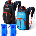 2 Pcs Kids Hydration Backpack with 1.5L Bladders - Lightweight Pack