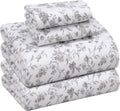 RUVANTI Flannel Sheets Full Size - Extra Soft 4-Piece Set