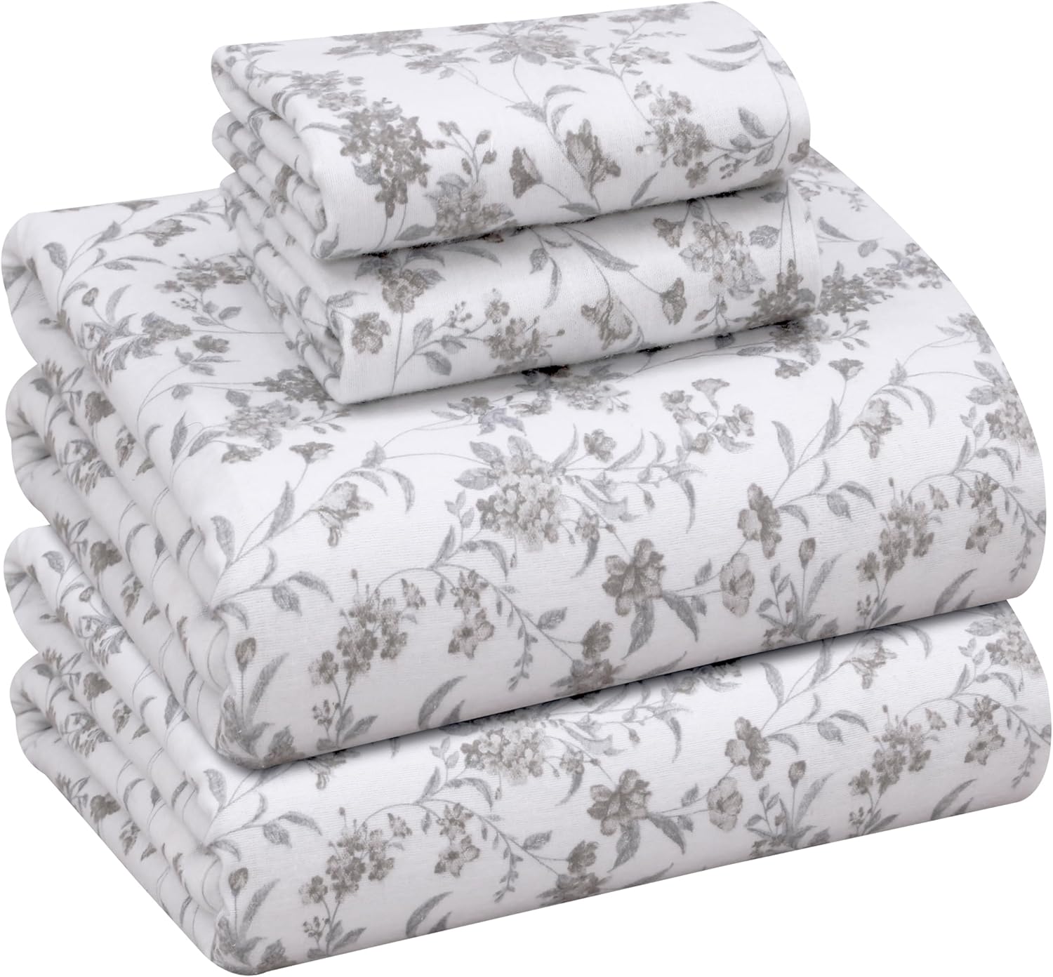 RUVANTI Flannel Sheets Full Size Set - Cozy Cotton Comfort