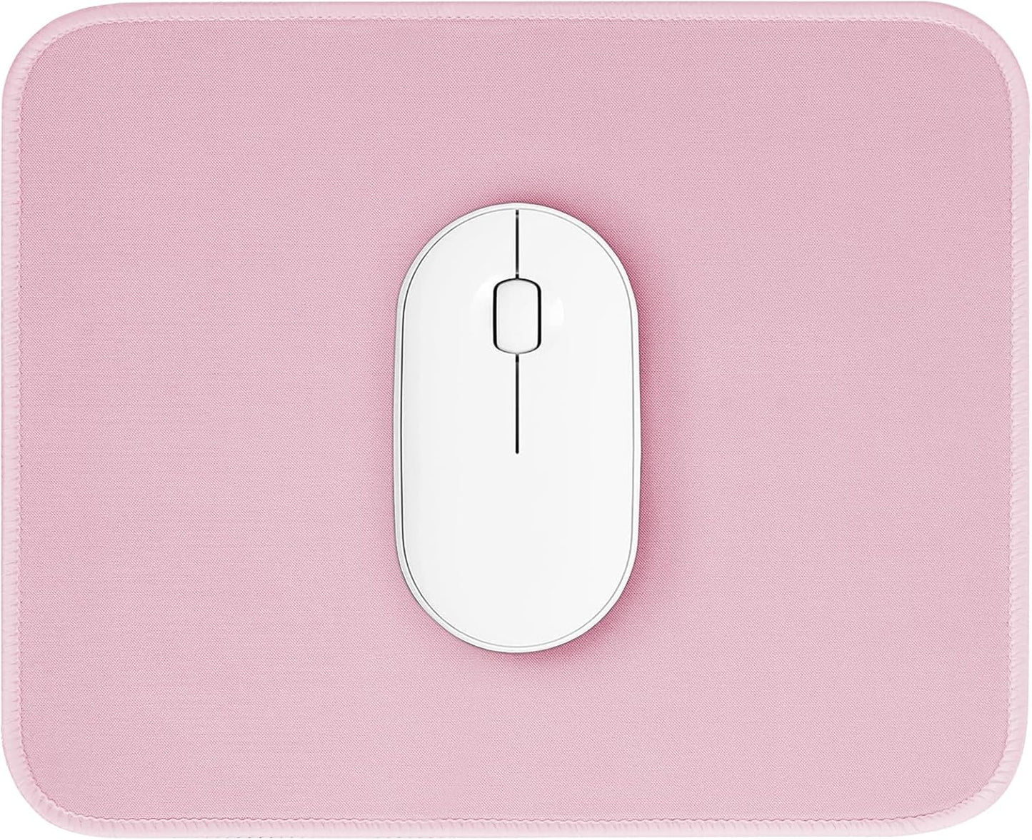 Waterproof Pink Mouse Pad, Non-Slip Texture, 10.2x8.2