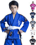 Brazilian BJJ Gi Jiu Jitsu Gi for Child Kids - Durable Lightweight