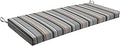 Honeycomb Indoor Outdoor Stripe Stone Beige Bench Cushion Review