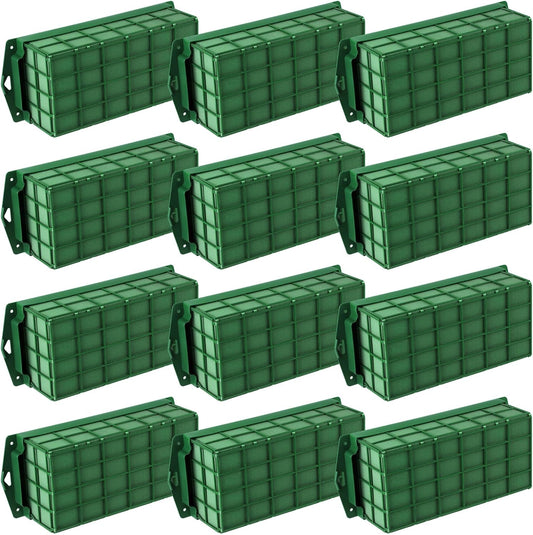 12 Packs Floral Foam Cage Holders for Stunning Flower Arrangements