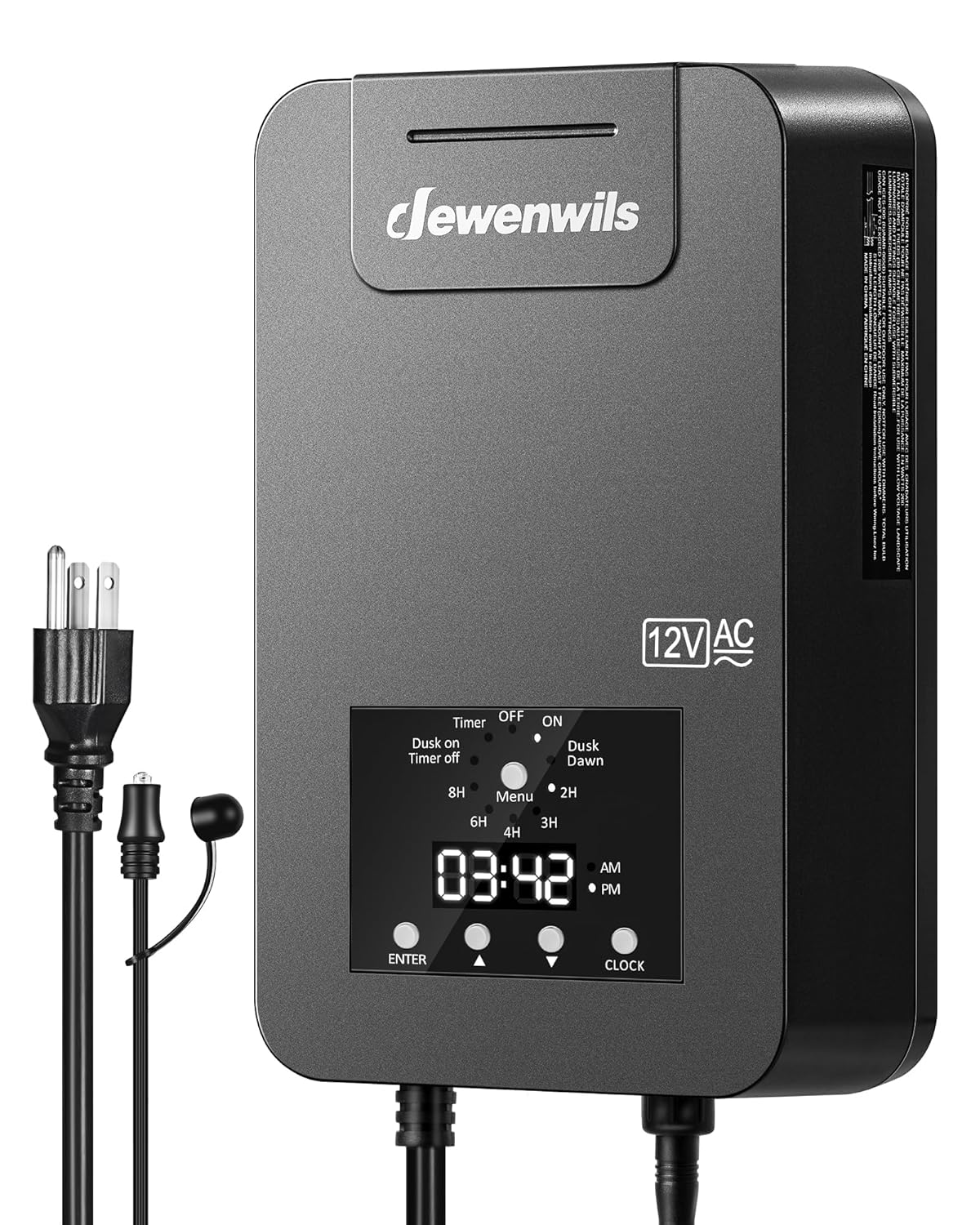 200W Low Voltage Landscape Transformer with Photocell Sensor
