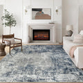 8x10 Area Rug for Living Room - Washable Modern Large Rug