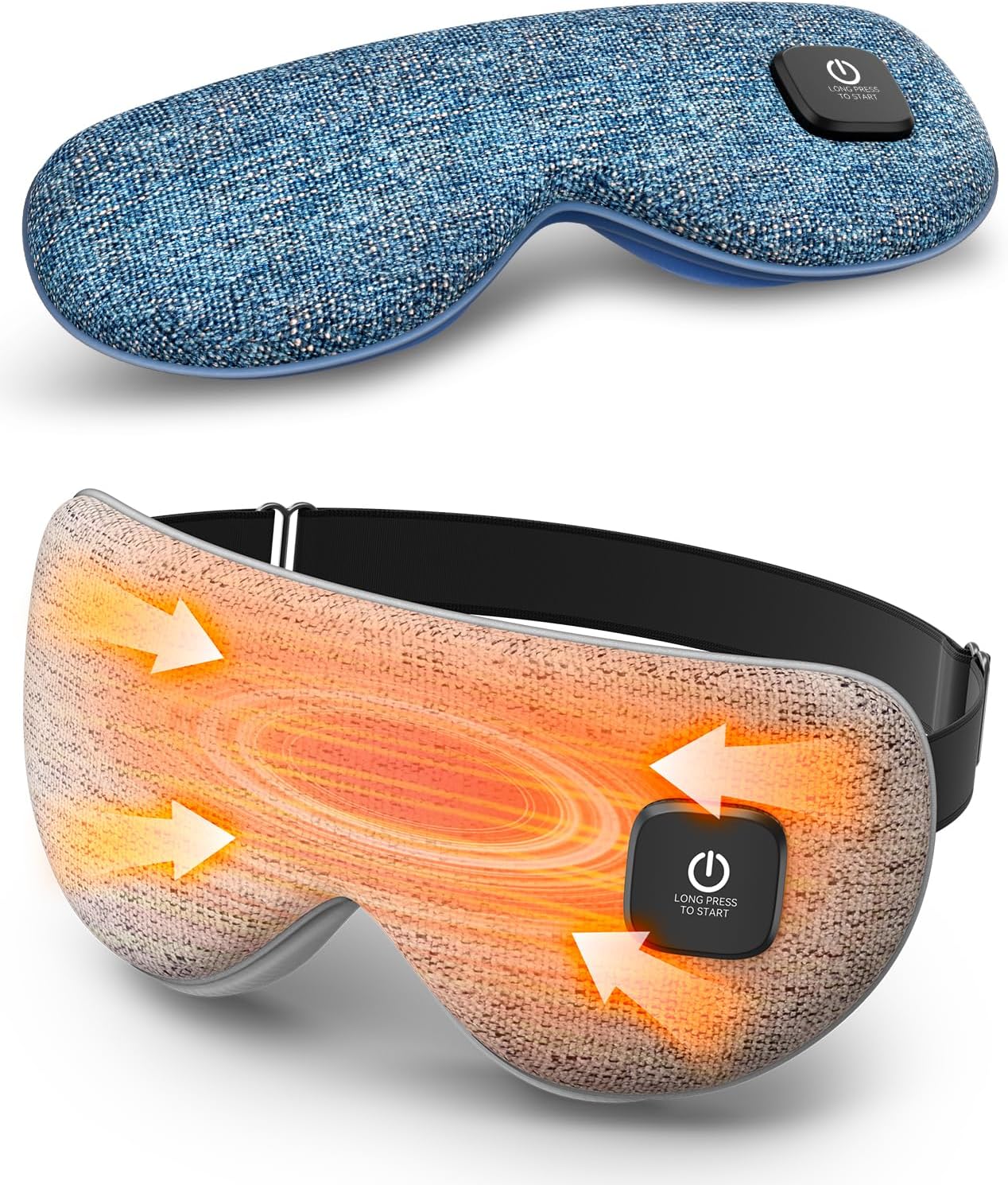 Heated Eye Mask for Dry Eyes - Cordless Relief and Comfort