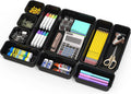 Simple Houseware Interlocking Desk Drawer Bins Organizer