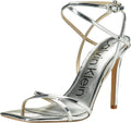 Calvin Klein Tegin Heeled Sandal - Sleek Square Toe Stiletto Closure