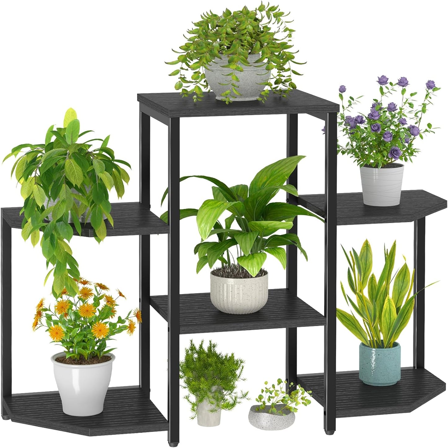 Indoor Plant Stand with 6 Tiers for Stylish Home Decor