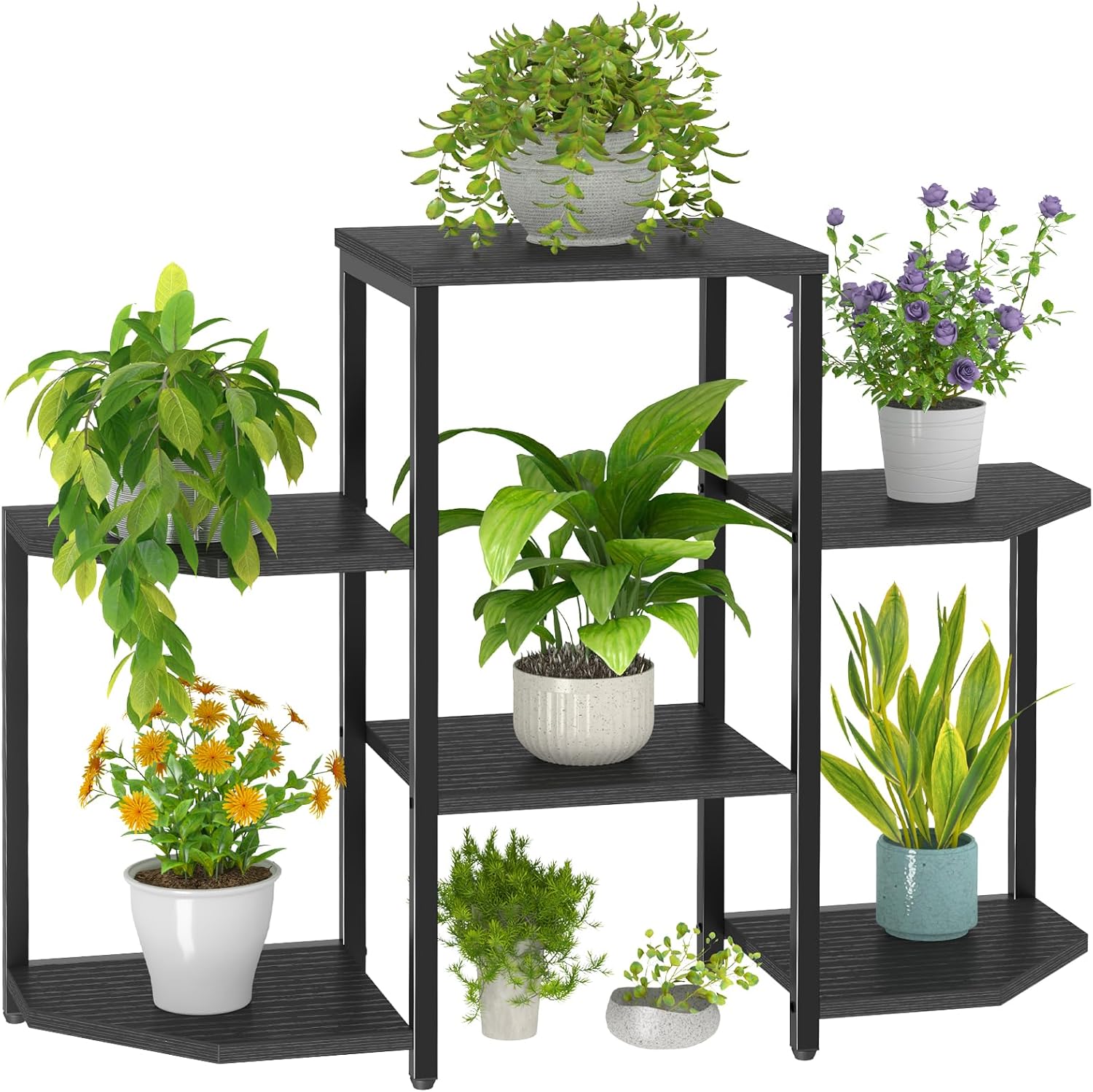 Indoor Plant Stand with 6 Tiers for Stylish Home Decor