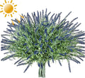 Artificial Lavender Flowers for Outdoors - UV Resistant Faux Lavender