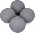Ceramic Fire Balls 6ft Round Fire Stones - Set of 4 for Fire Pit
