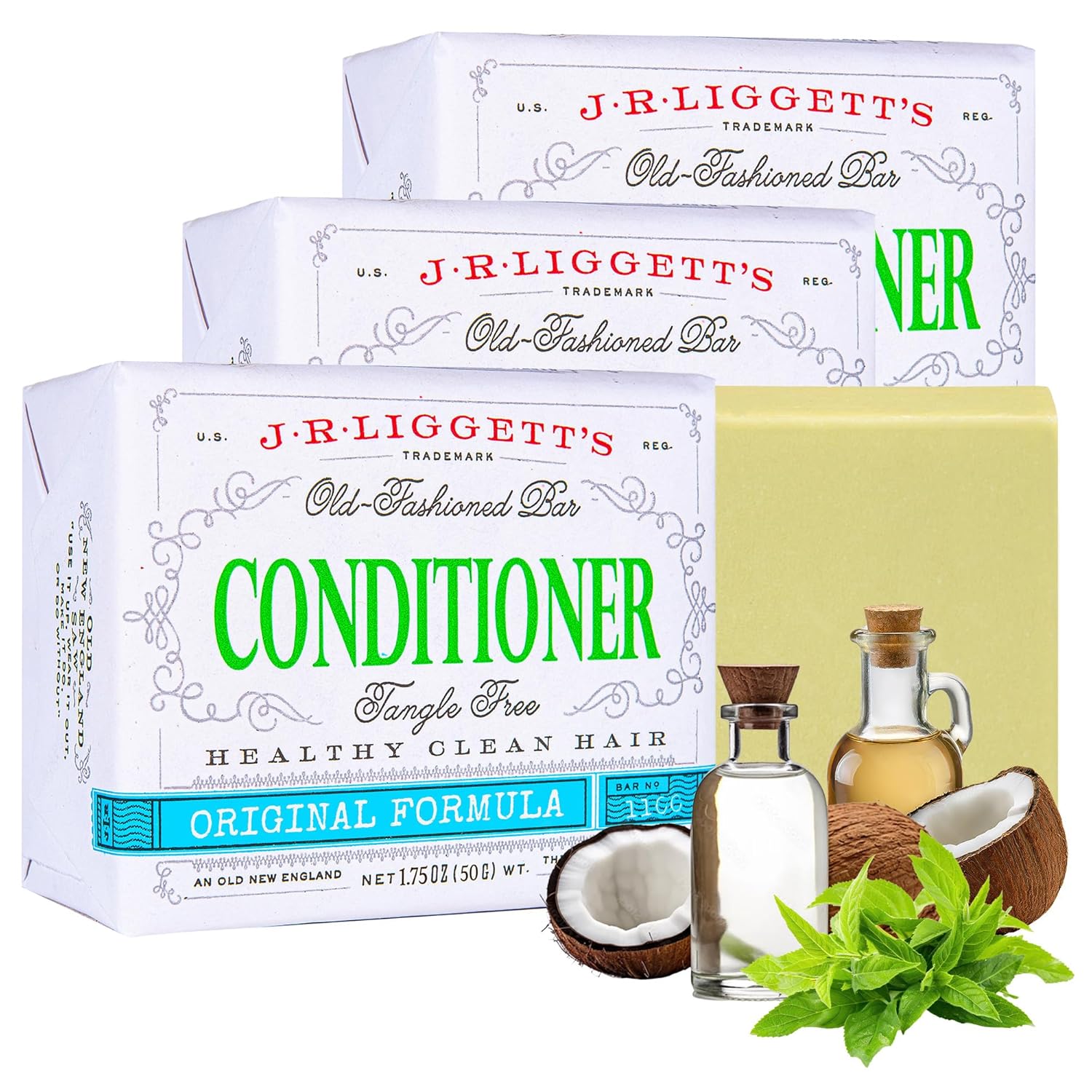 JRLIGGETT'S Conditioner Bar - All Natural Hair Care Solution