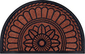 Mibao Half Round Door Mat - Durable Low-Profile Welcome Mat