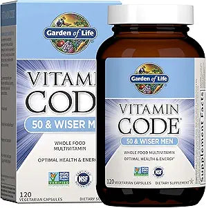 Garden of Life Multivitamin for Men Over 50 with Probiotics