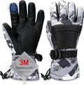 Ski Gloves for Parent Child Kids - Warmest Waterproof Snow Gloves