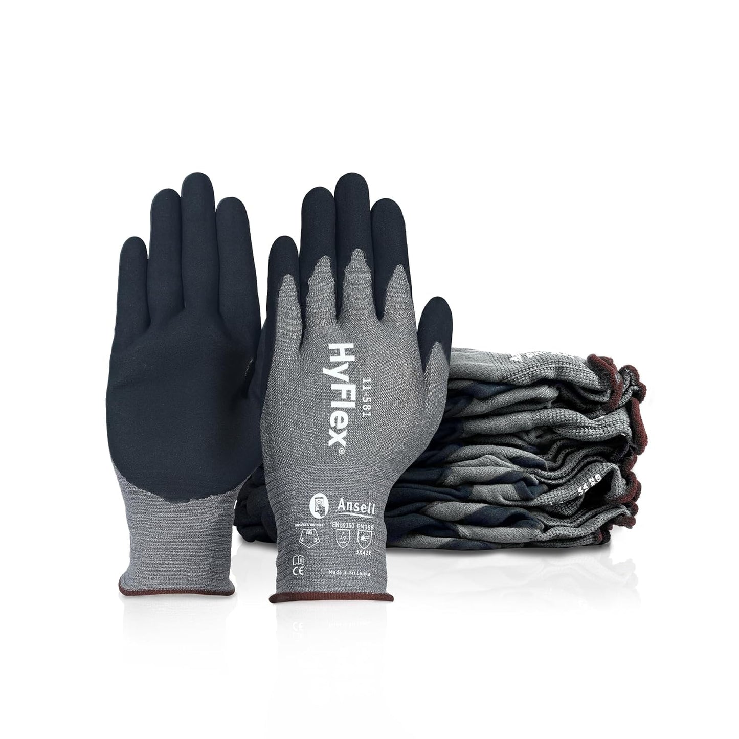 Ansell HyFlex 11-581 Ultra-Light Mechanical Work Gloves Review