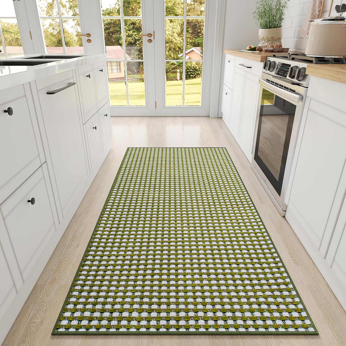 Large Kitchen Runner Rugs Non Slip Washable Chenille Mat 36x71