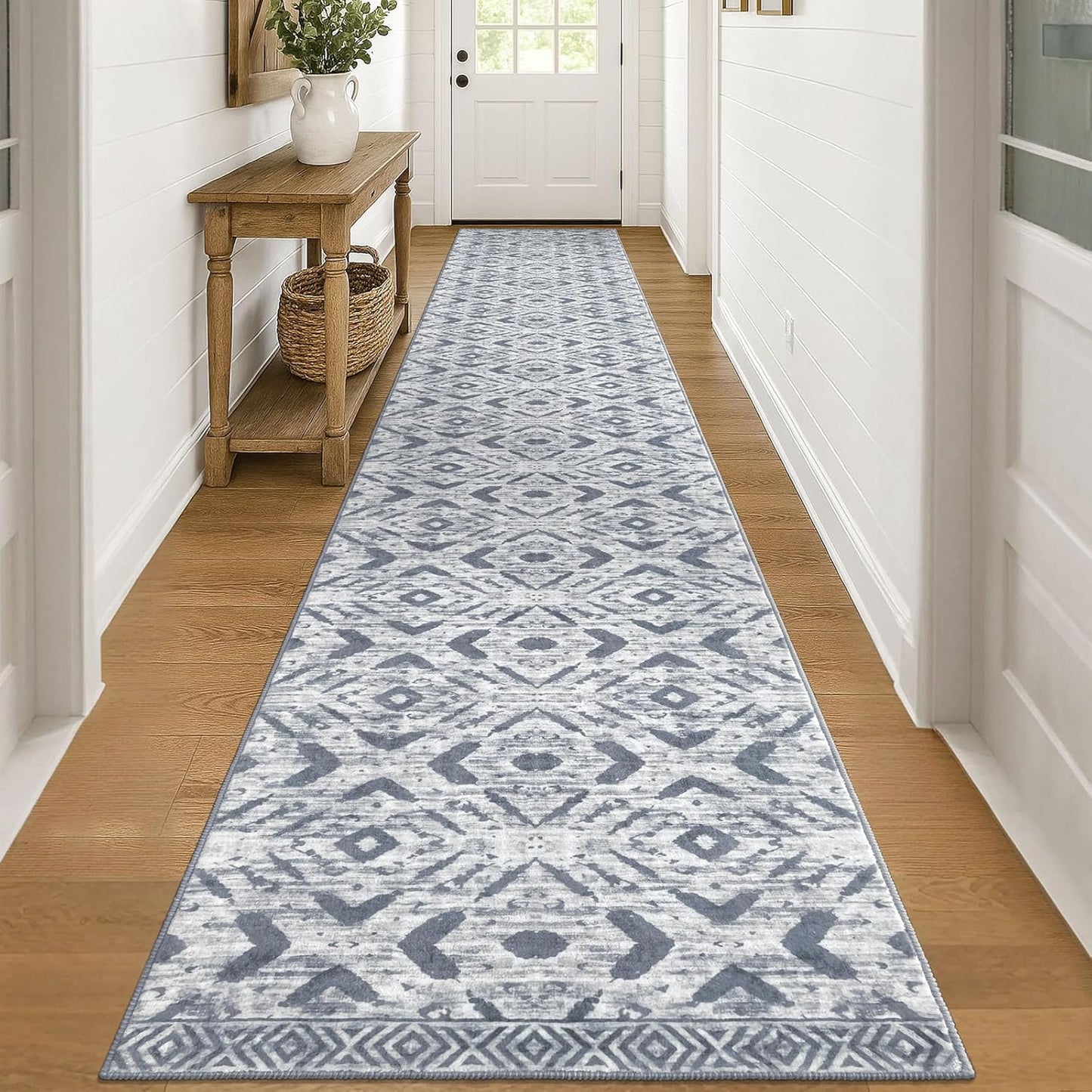 KILOCOCO Hallway Runner Rug 2.6ftx18ft for Stylish Entryways