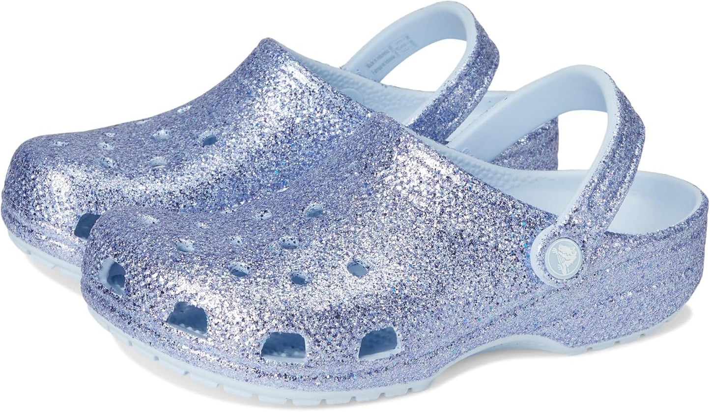 Crocs Kids' Classic Glitter Clog: Sparkle in Every Step