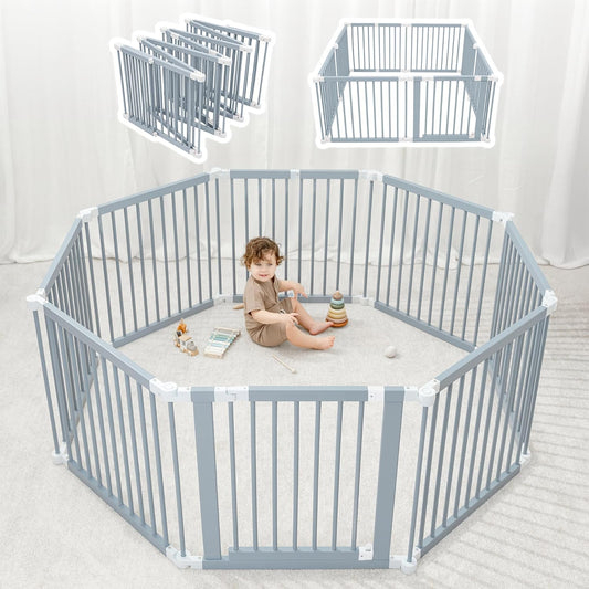 Comfy Cubs Baby Gate Playpen - Safe & Portable Play Area