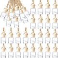 50 Pcs Hanging Car Air Freshener Diffuser Bottles - Bulk Car Scent Set