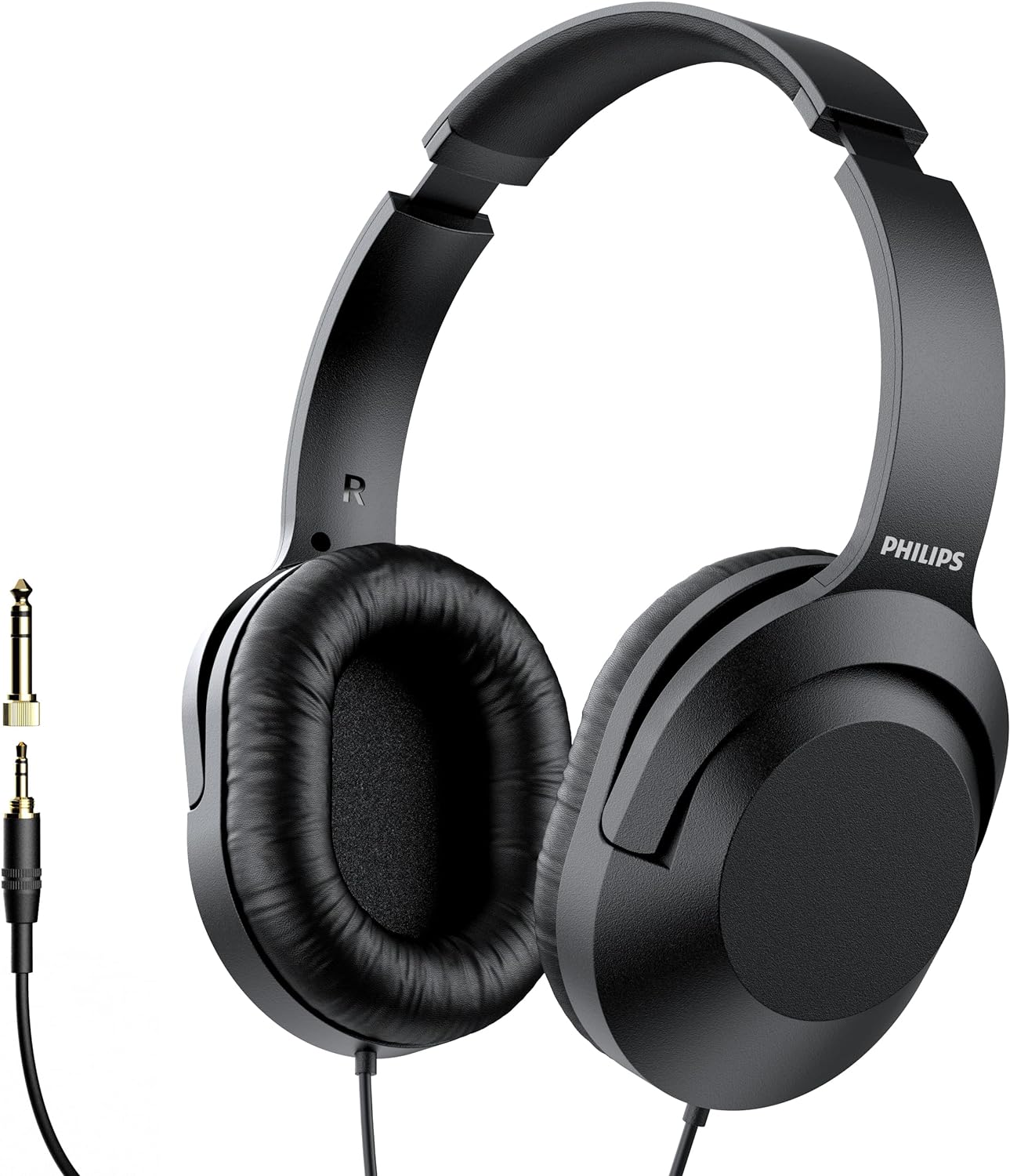 PHILIPS Wired Studio Headphones with 6.3 mm Adapter
