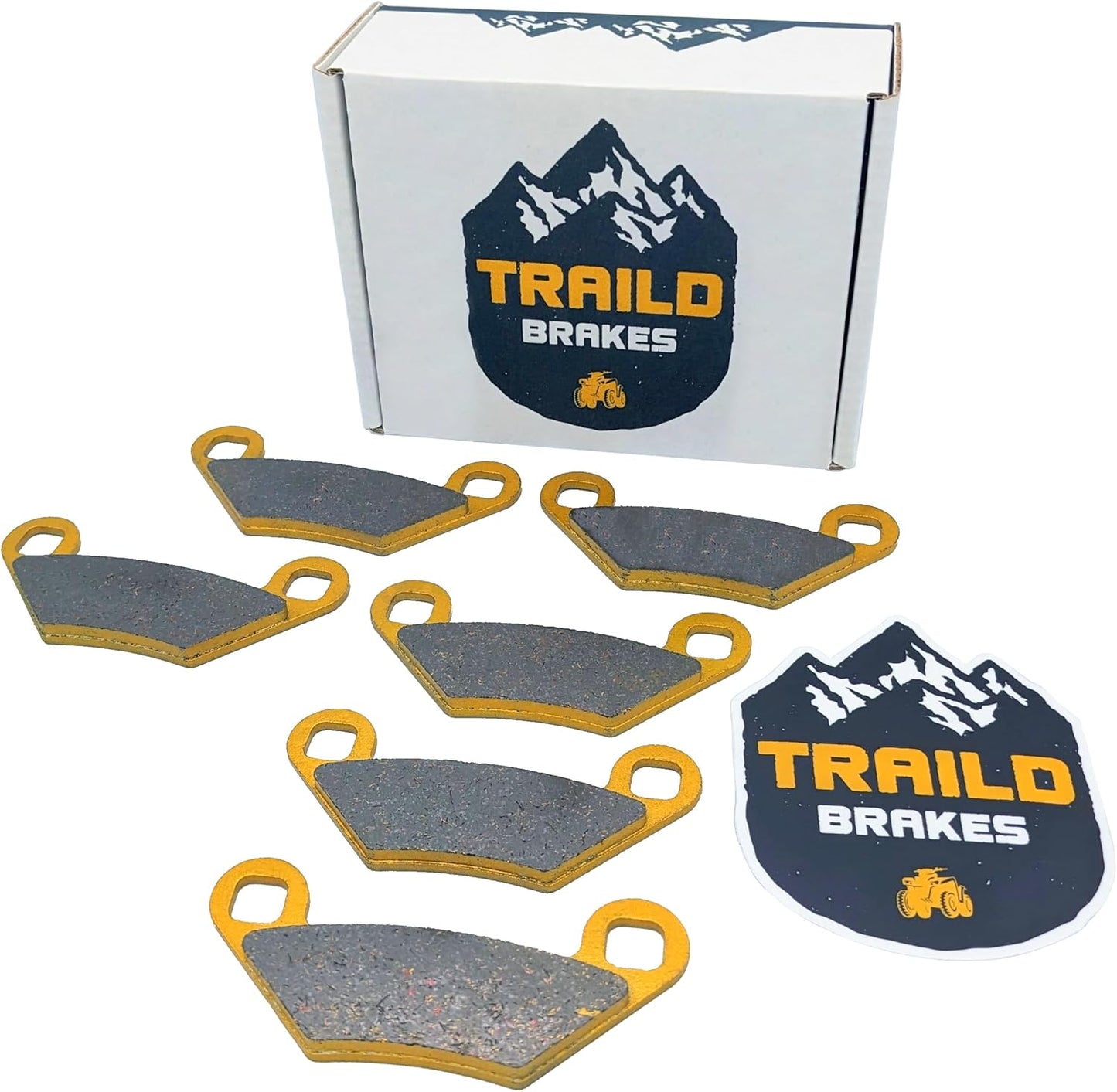 Polaris Sportsman 850 570 550 450 Ceramic Brake Pad Set Review