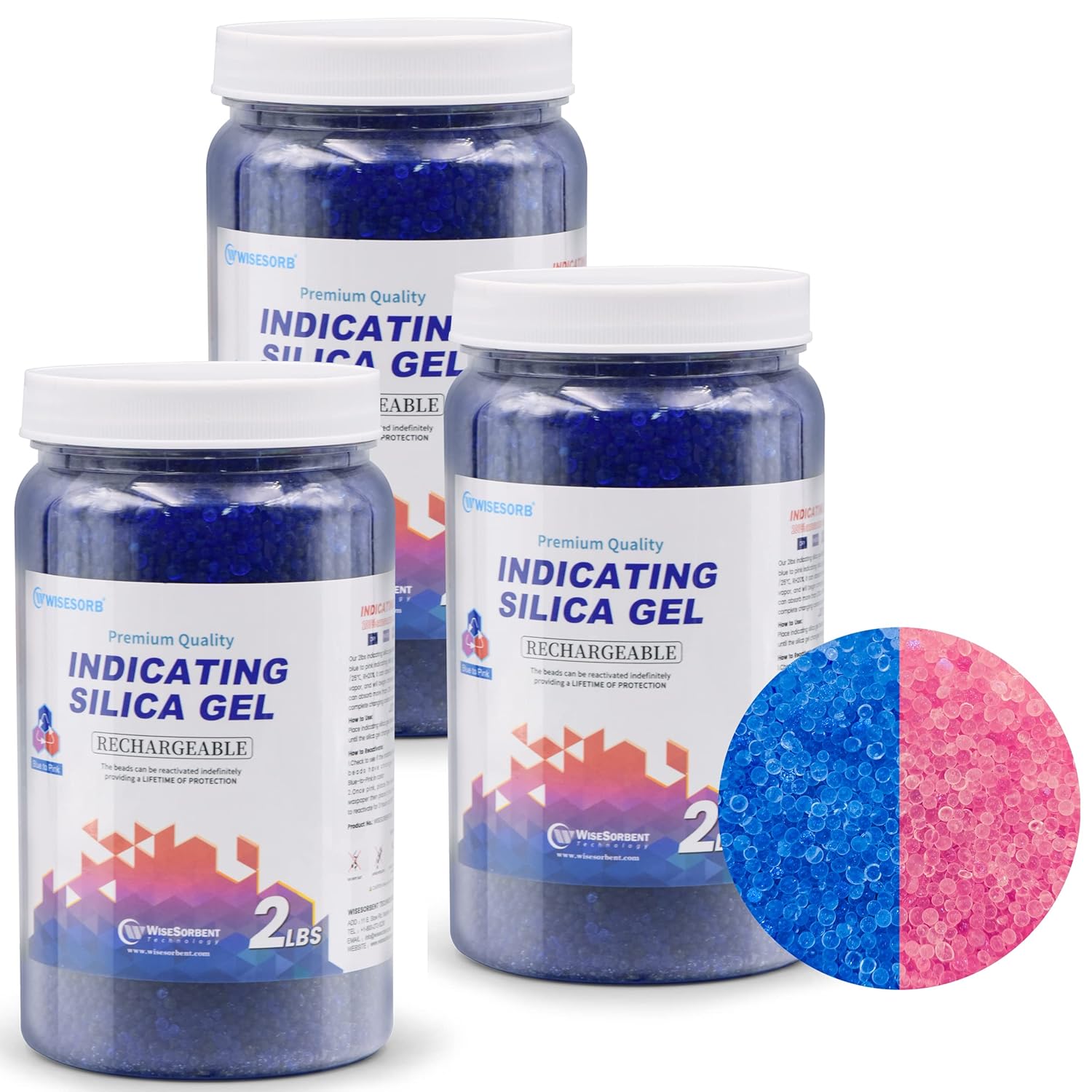 Indicating Silica Gel 6 LBS for Effective Moisture Control