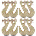 Chain Hook 3/8 in 8 Pack Clevis Grab Hooks - 6,600 lb WLL