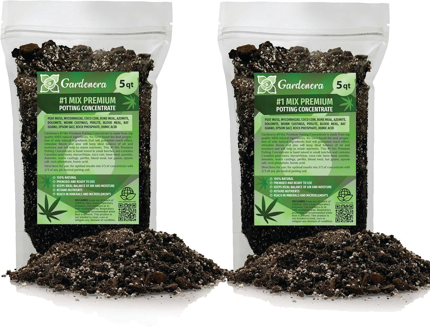 Gardenera Premium Just-Add-Water Potting Soil Mix for Hemp Plants