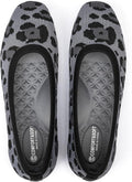 Square Toe Flats for Women Comfortable Slip-On Ballet