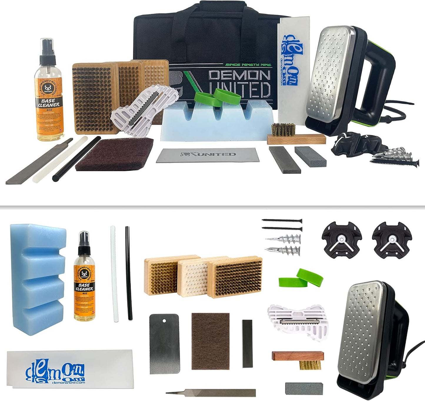 Demon Park Ranger Ski & Snowboard Tuning Kit - Ultimate Performance Bundle