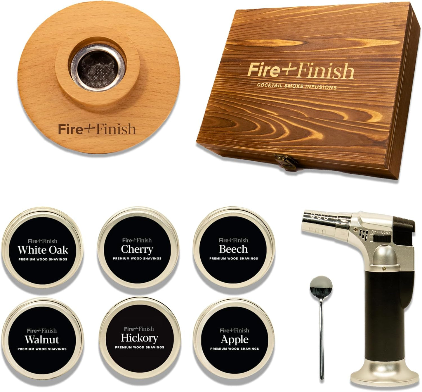 Wood Chip Cocktail Smoker Kit - Intense Flavors