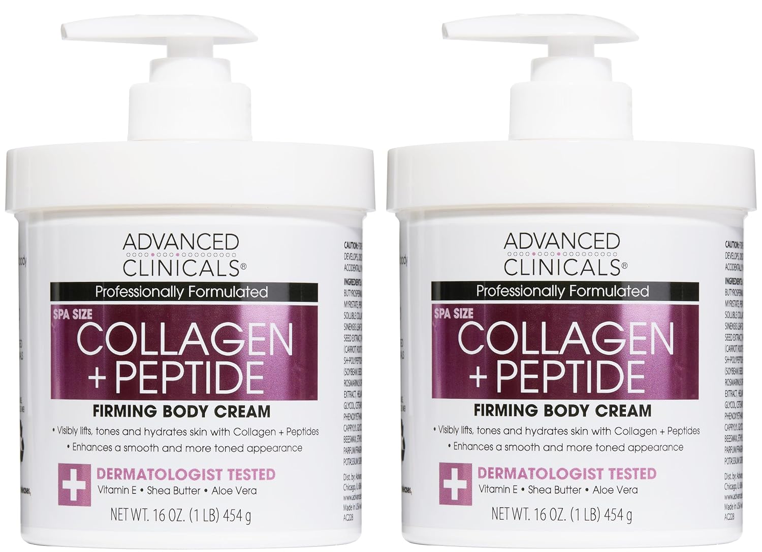 Collagen Peptides Body Lotion & Face Moisturizer for All Skin Types