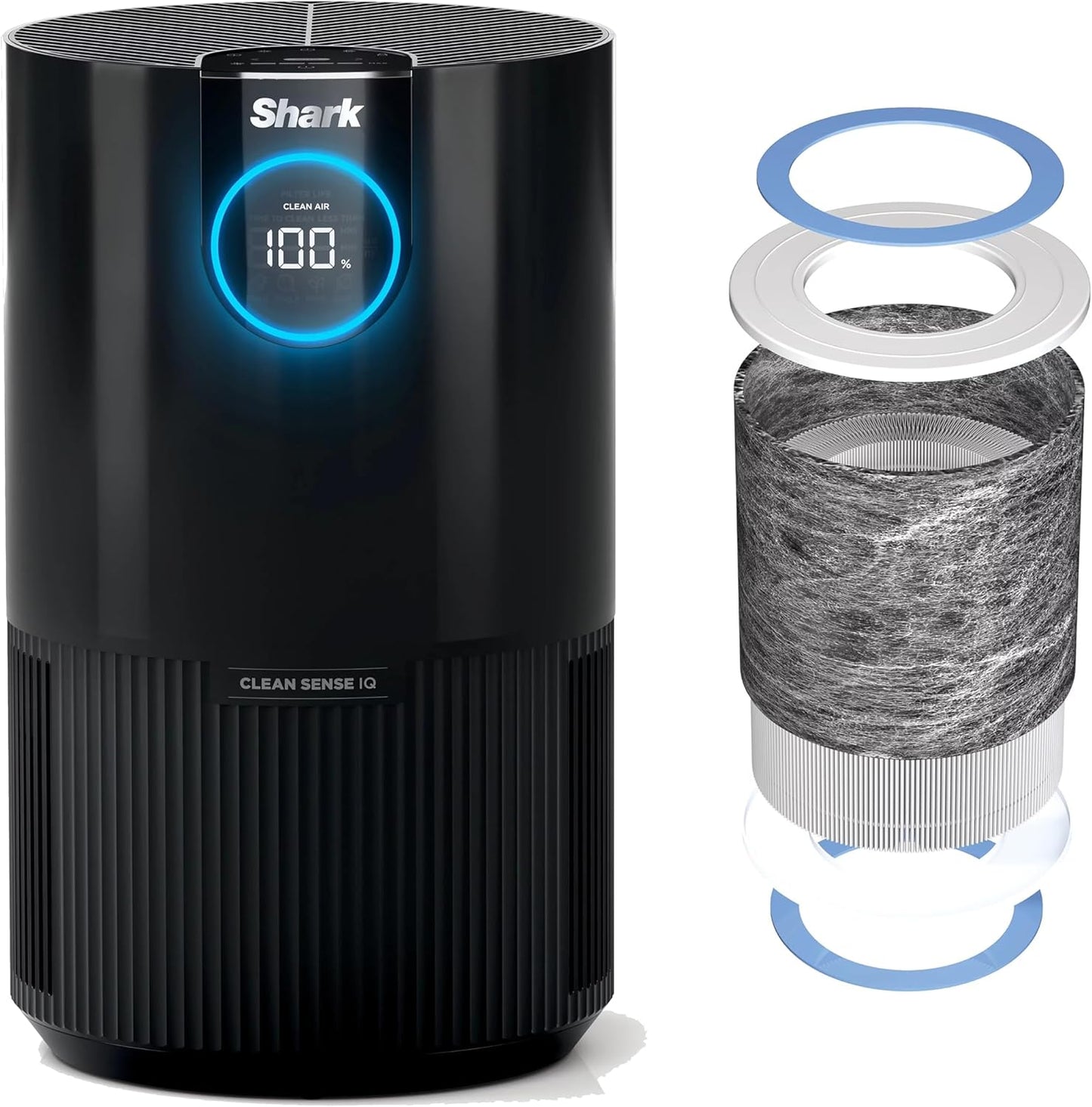 Shark HP100 Air Purifier with NanoSeal HEPA for Clean Air