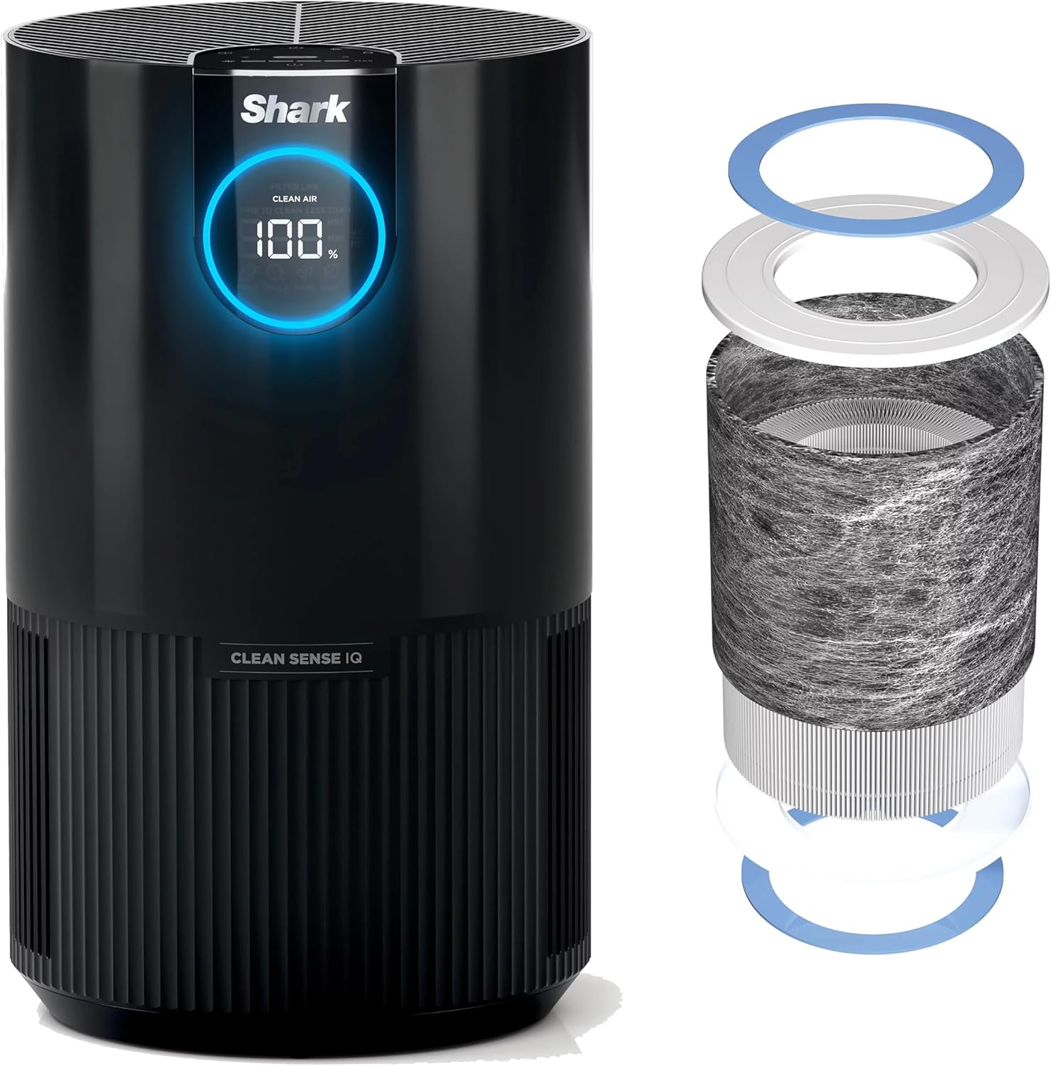 Shark HP100 Air Purifier with NanoSeal HEPA for Clean Air