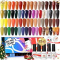 Born Pretty Fall Winter Gel Nail Polish Set - 39PCS Fall Colors